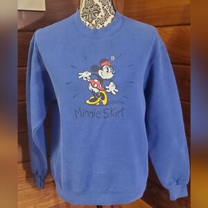 The Disney Store Minnie Mouse Sweatshirt Small Vintage
